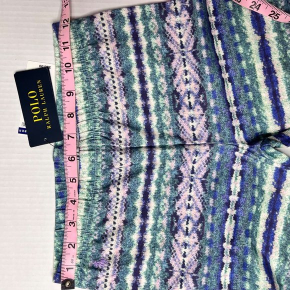Polo Ralph Lauren Multi Colored tights Girls Sz large NWT - Picture 5 of 7